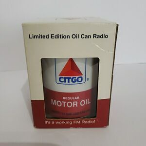 NIB VTG CITGO Motor Oil FM Radio Gas Station Promo Limited Edition 2005 WORKS